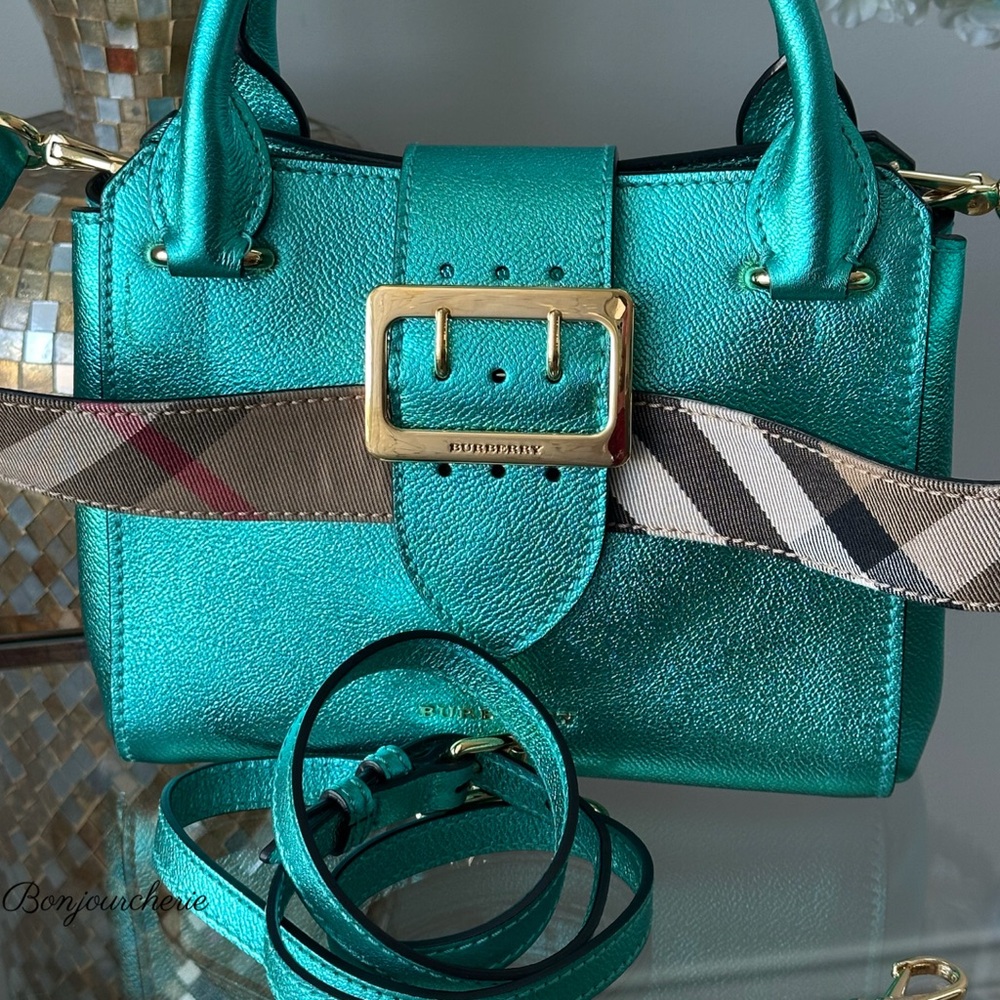 Authentic Burberry Turquoise bag